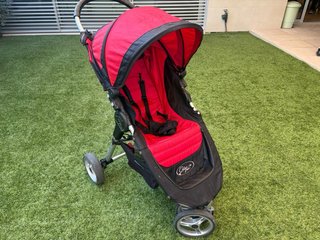 Baby Jogger City Mini Rojo/Negro