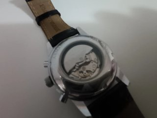 Orologio Emporio Armani Uomo Nero Argento