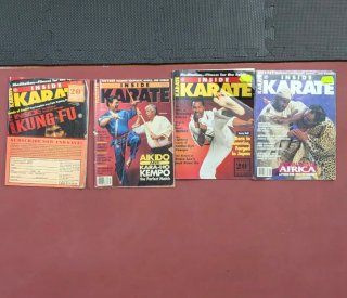 revista Inside Kárate x 4