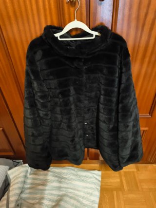 Cazadora reversible negra