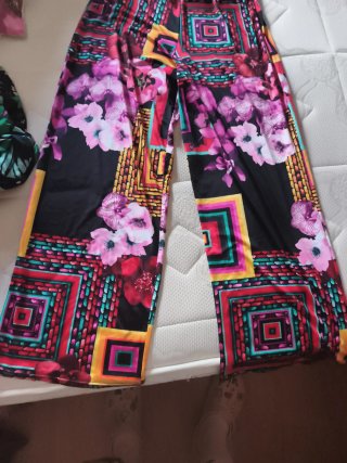 Pantalón de verano estampado