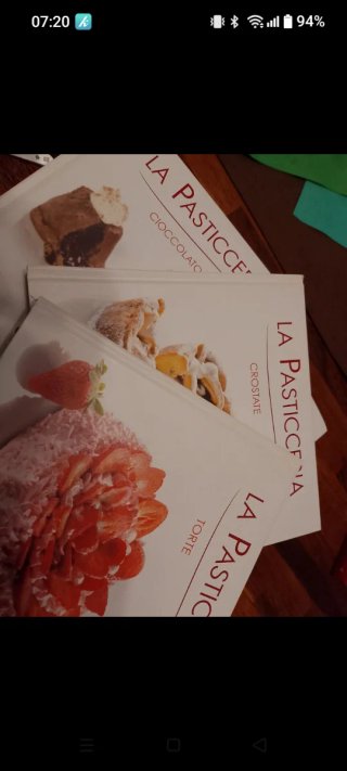 Nove enciclopedie "La pasticceria"