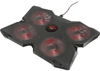 Base Refrigeradora Trust GXT 278 Negra/Roja