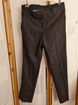 Traje negro Zara Talla 36