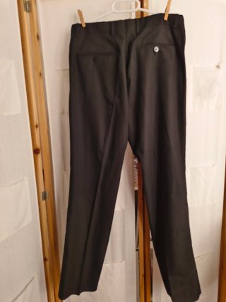 Traje negro Zara Talla 36