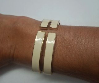 Pulsera bimba y Lola dorada