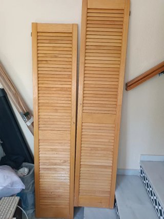 Puertas de armario de madera