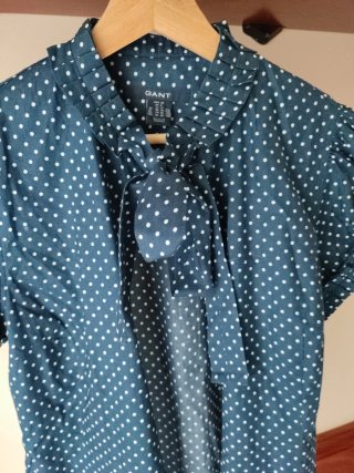 Camisa GANT lunares manga corta Talla M