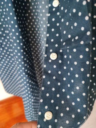 Camisa GANT lunares manga corta Talla M