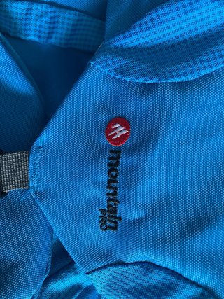 Mochila Montaña Niños Mountain Pro Azul/Gris