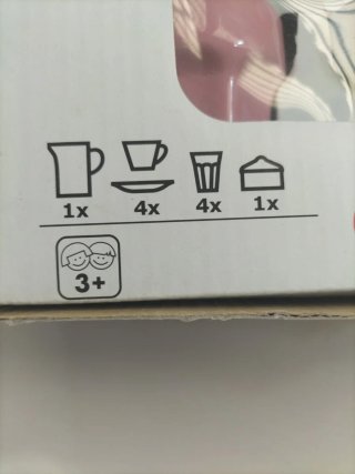 Juego café  Ikea duktig porcelana descatalogado