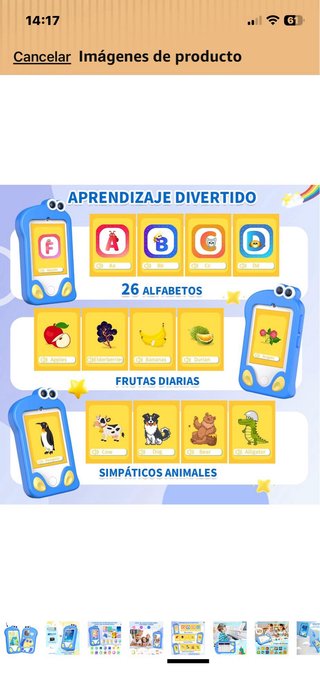 Mivil Cámara Infantil Dinosaurio Azul