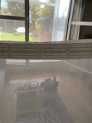 Cortinas de salón o habitación blanco