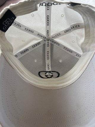 Gorra Gucci Blanca Pocos Usos