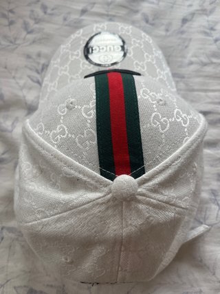 Gorra Gucci Blanca Pocos Usos