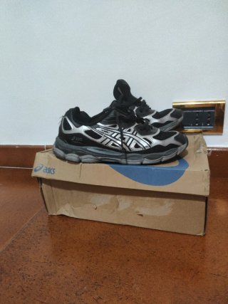 Scarpe Asics Gel NYC uomo nere/argento