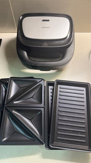 Sandwichera Gofrera Philips Placas Intercambiables