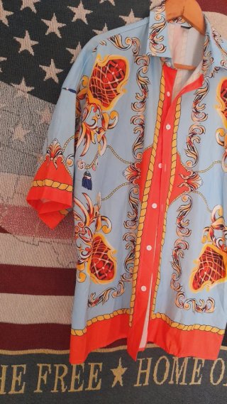 Camisa Estampada Manga Corta
