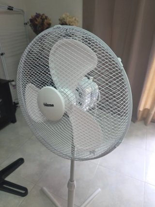 Ventilador Tristar Pie Blanco