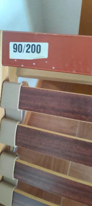 Cama articulada madera y metal