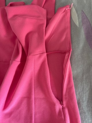 Vestido corto evento rosa