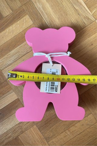 Marco de fotos oso rosa Bb cheeky