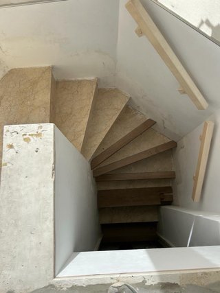 Instalación tarima escaleras madera