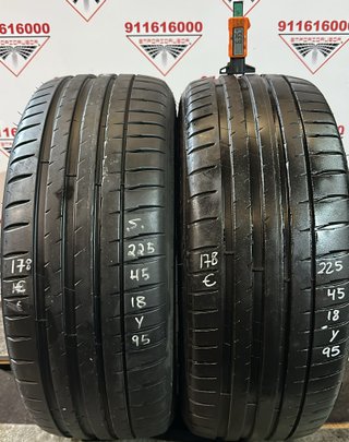 225 45 18 Y  MICHELIN RUEDA SEMINUEVA OFERTA
