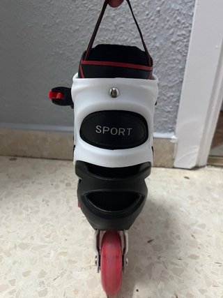 Patines, talla 35-38 con ruedas + LED, recambio...