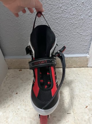 Patines, talla 35-38 con ruedas + LED, recambio...