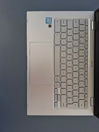Chromebook Asus Plata