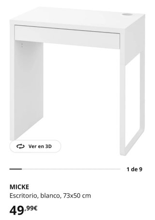 Scrivania Micke Ikea