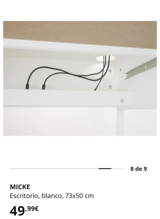 Scrivania Micke Ikea