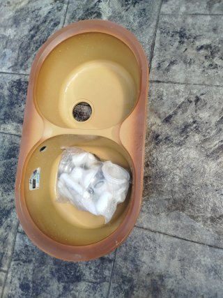 Fregadero Roca Beige Acrílico