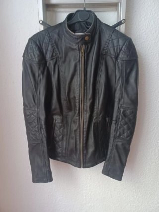 Cazadora piel mujer