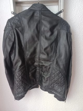Cazadora piel mujer