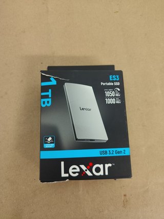Lexar ES3 SSD Externo 1TB USB3.2