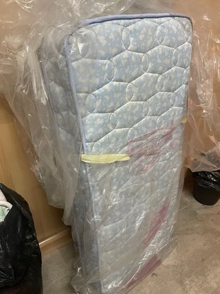 Colchón Cuna Azul Estampado