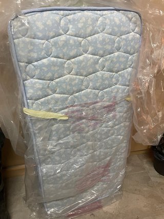 Colchón Cuna Azul Estampado