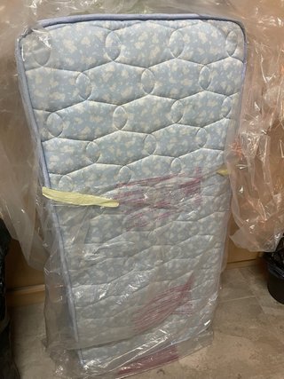 Colchón Cuna Azul Estampado