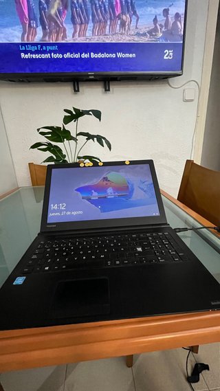 Portátil Toshiba Negro