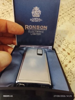 Mechero Ronson Variflame Eléctrico