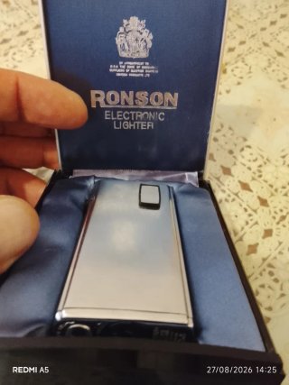 Mechero Ronson Variflame Eléctrico