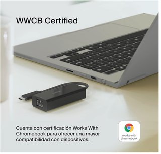 Adaptador Belkin USB-C a Ethernet 2.5 Gb