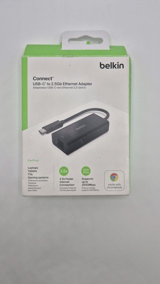 Adaptador Belkin USB-C a Ethernet 2.5 Gb