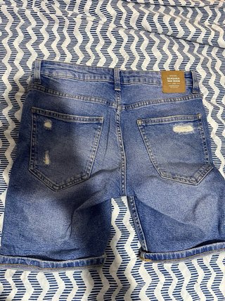 Bermudas vaqueras Bershka hombre