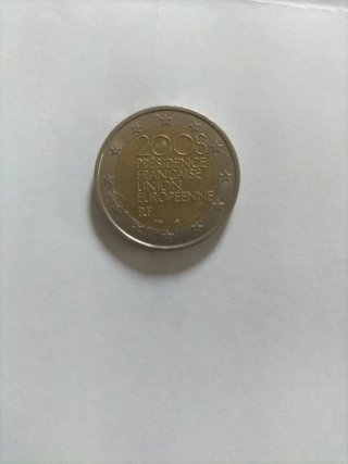 Moneda Conmemorativa 2008 Presidencia Francesa UE