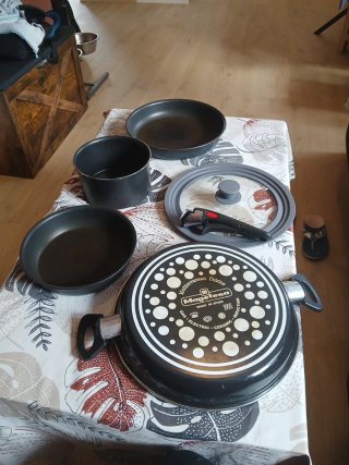 Set Tefal Ingenio c/ Mango + Paellera + Tapa