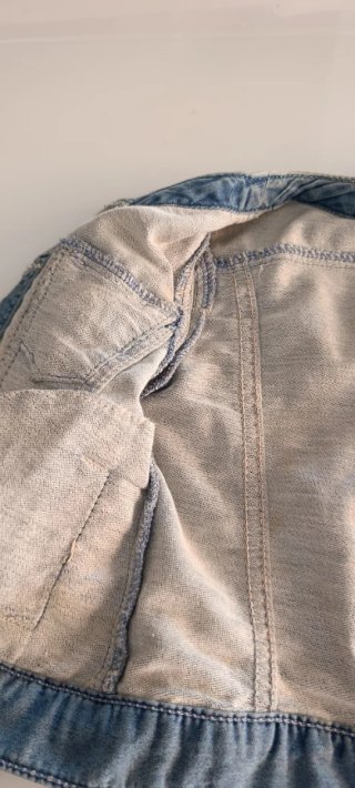 Giacca jeans bimba iDO strass 4 anni 104 cm