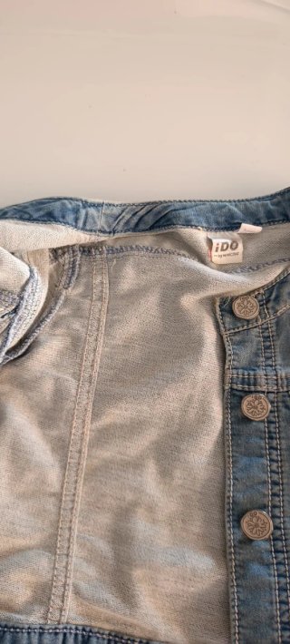 Giacca jeans bimba iDO strass 4 anni 104 cm